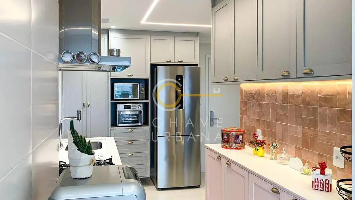 Foto 8 de Apartamento com 3 quartos à venda, 100m2 em Gonzaga, Santos - SP