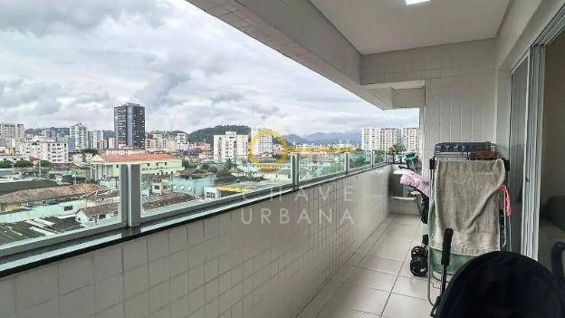 Foto 2 de Apartamento com 2 quartos à venda, 65m2 em Macuco, Santos - SP
