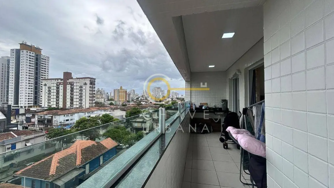Foto 3 de Apartamento com 2 quartos à venda, 65m2 em Macuco, Santos - SP