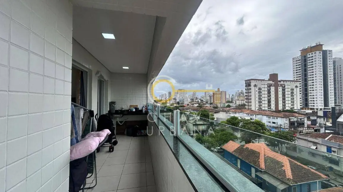 Foto 1 de Apartamento com 2 quartos à venda, 65m2 em Macuco, Santos - SP