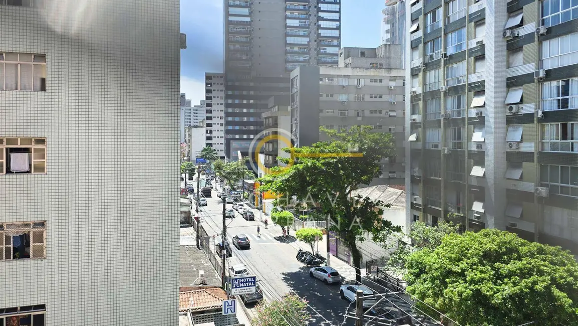 Foto 1 de Kitnet com 1 quarto à venda, 39m2 em Gonzaga, Santos - SP