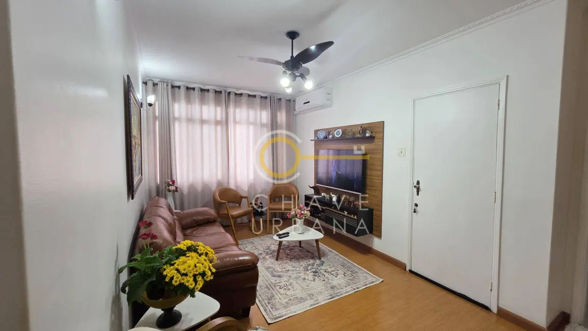 Foto 2 de Apartamento com 3 quartos à venda, 122m2 em Embaré, Santos - SP