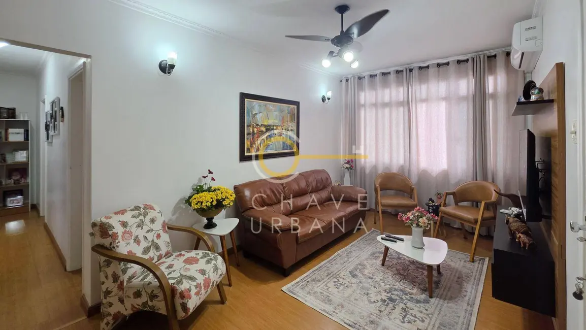 Foto 1 de Apartamento com 3 quartos à venda, 122m2 em Embaré, Santos - SP