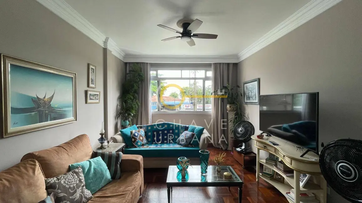 Foto 2 de Apartamento com 3 quartos à venda, 150m2 em Ponta da Praia, Santos - SP