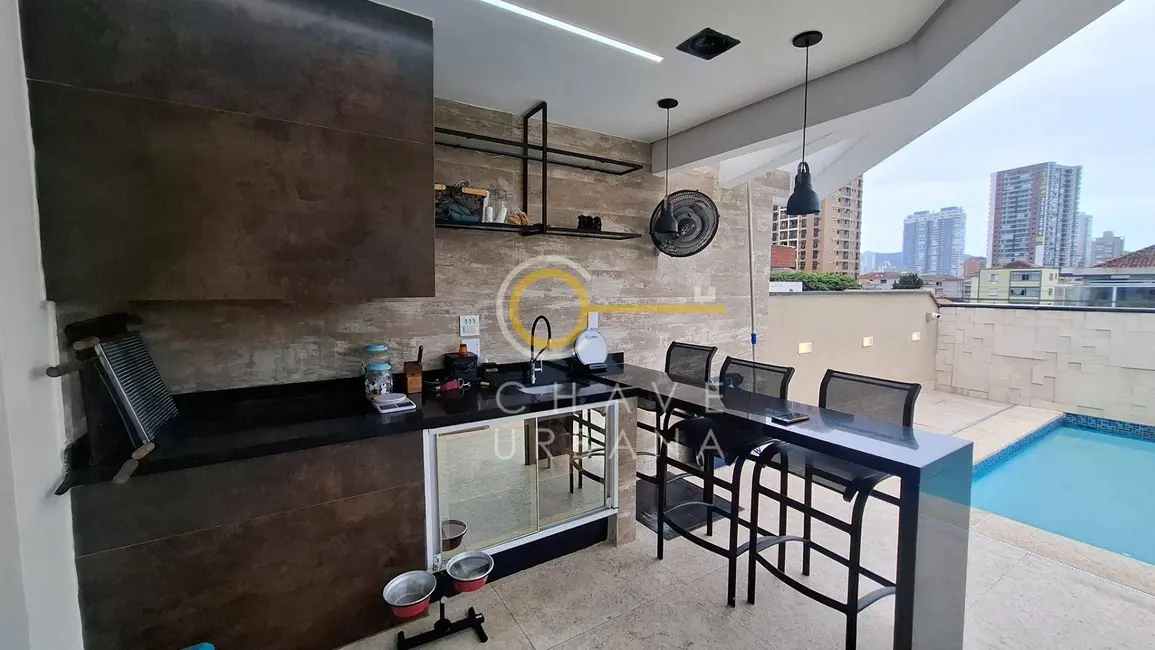 Foto 4 de Casa com 3 quartos à venda, 189m2 em Aparecida, Santos - SP