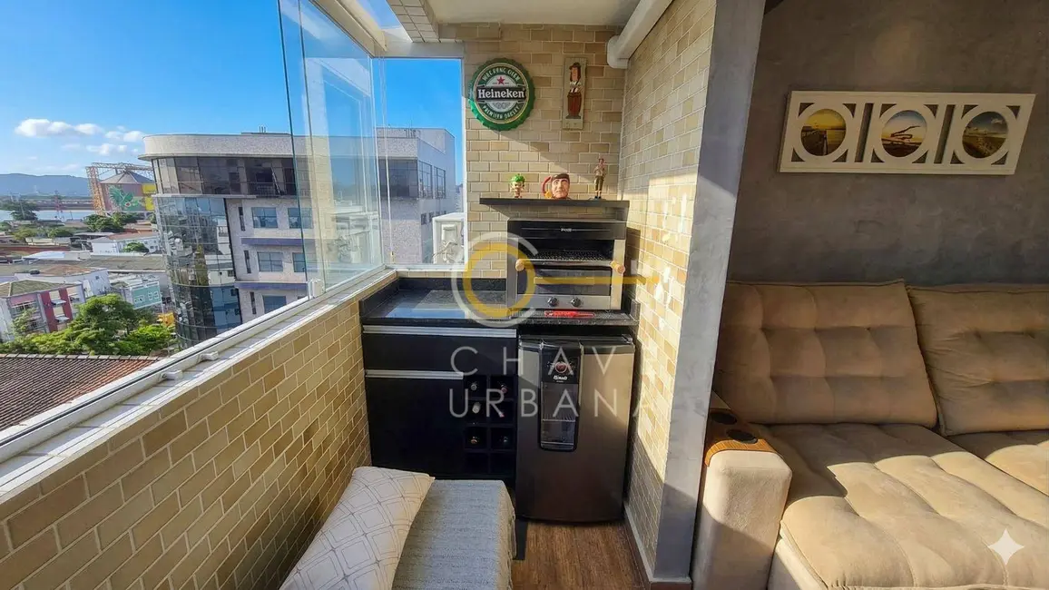 Foto 2 de Apartamento com 2 quartos à venda, 63m2 em Estuário, Santos - SP