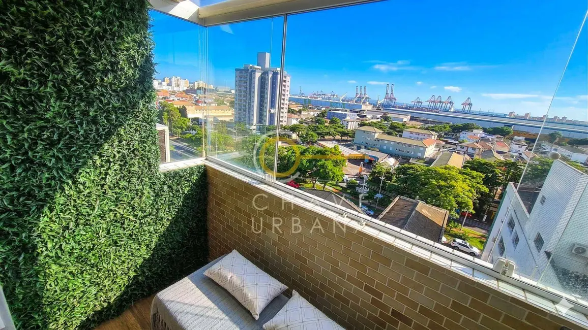 Foto 3 de Apartamento com 2 quartos à venda, 63m2 em Estuário, Santos - SP