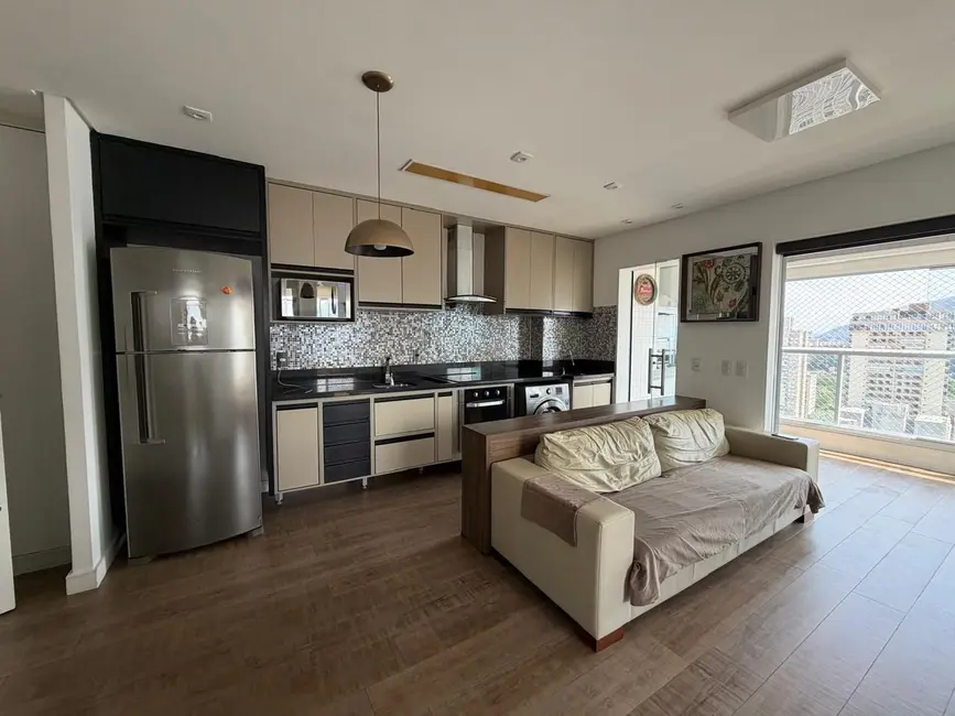 Foto 1 de Apartamento com 1 quarto para alugar, 60m2 em Pompéia, Santos - SP