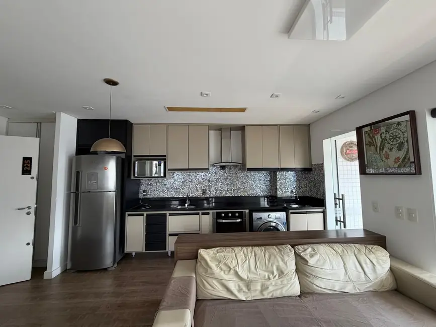 Foto 4 de Apartamento com 1 quarto para alugar, 60m2 em Pompéia, Santos - SP