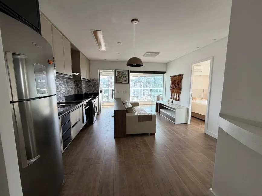 Foto 5 de Apartamento com 1 quarto para alugar, 60m2 em Pompéia, Santos - SP