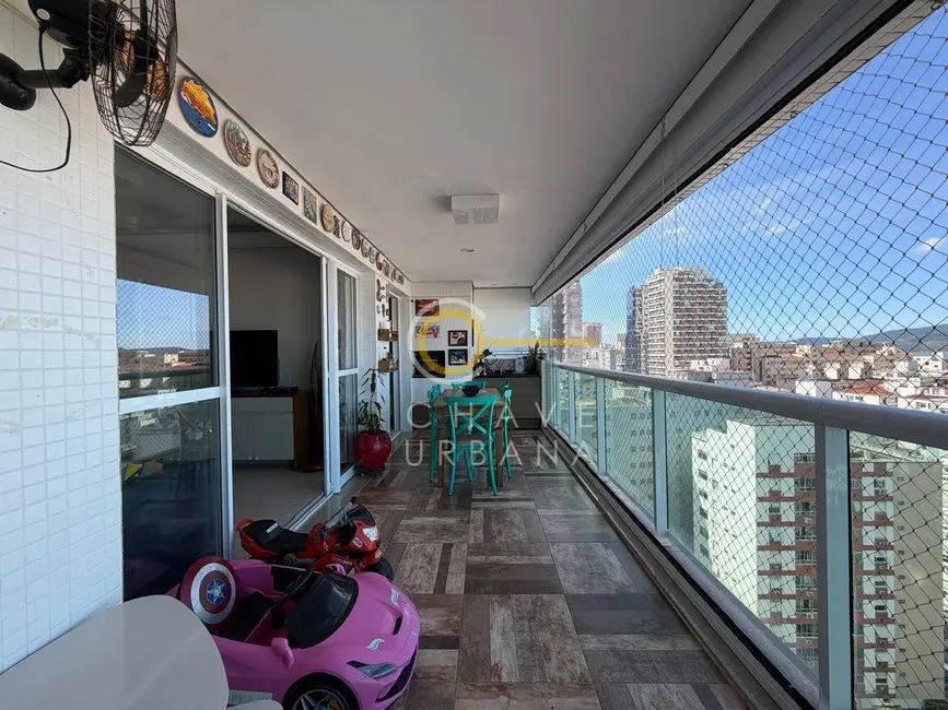 Foto 8 de Apartamento com 3 quartos à venda, 136m2 em Pompéia, Santos - SP