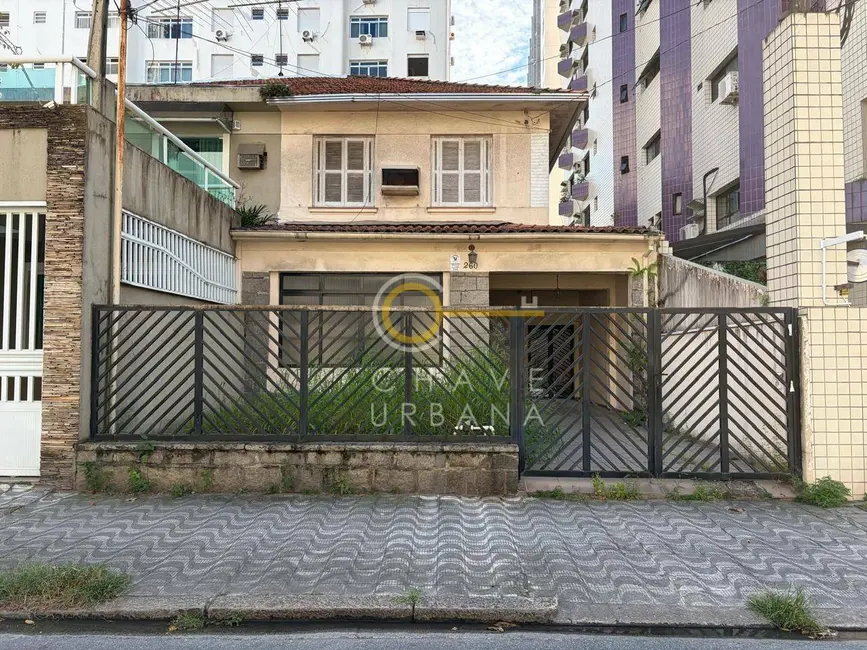 Foto 1 de Terreno / Lote à venda, 270m2 em Boqueirão, Santos - SP