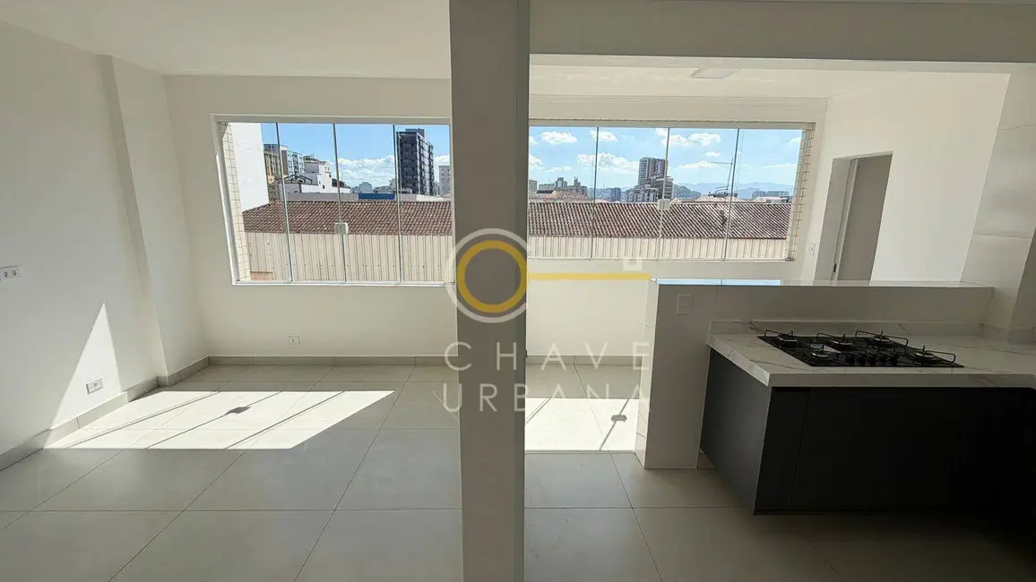 Foto 2 de Apartamento com 2 quartos à venda, 80m2 em Embaré, Santos - SP
