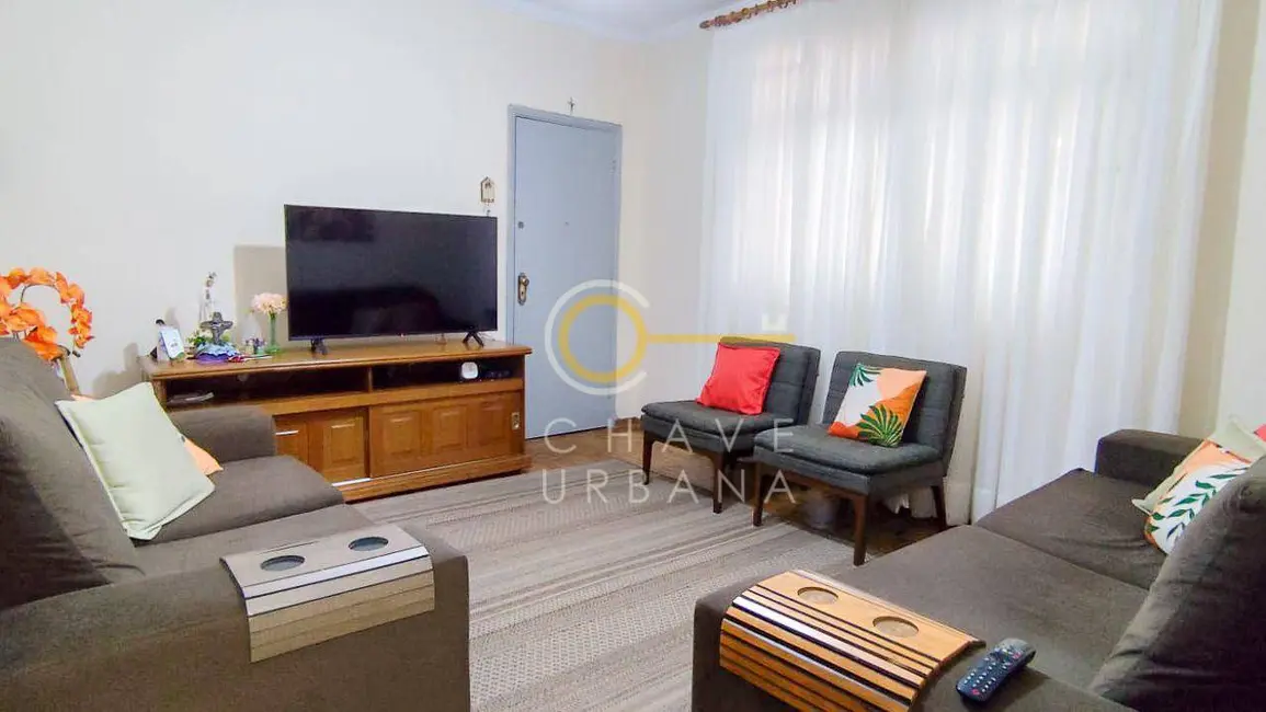 Foto 1 de Apartamento com 3 quartos à venda, 135m2 em Marapé, Santos - SP