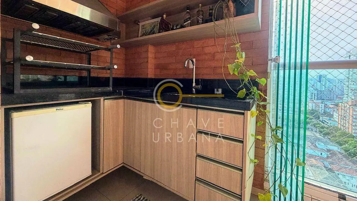 Foto 7 de Apartamento com 2 quartos à venda, 119m2 em Embaré, Santos - SP