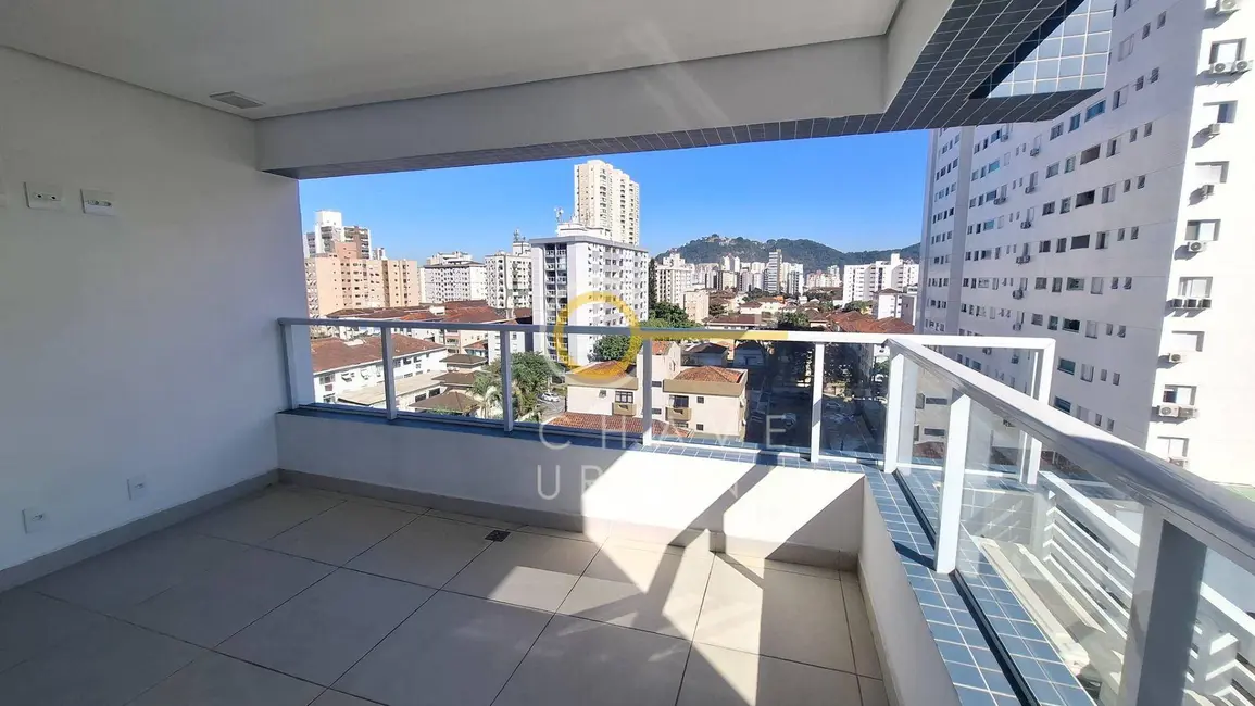 Foto 5 de Apartamento com 2 quartos para alugar, 123m2 em Campo Grande, Santos - SP