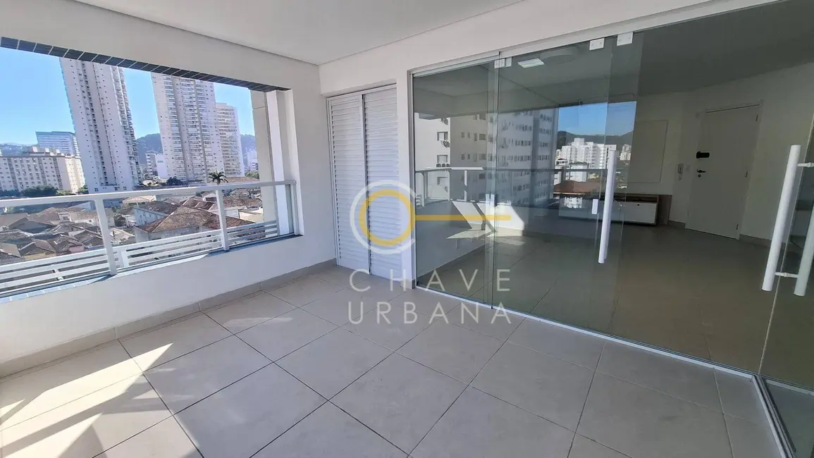 Foto 2 de Apartamento com 2 quartos para alugar, 123m2 em Campo Grande, Santos - SP