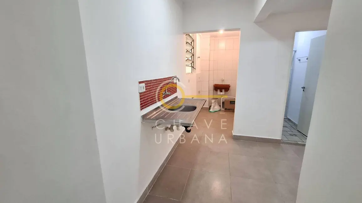 Foto 6 de Apartamento com 1 quarto para alugar, 50m2 em Embaré, Santos - SP