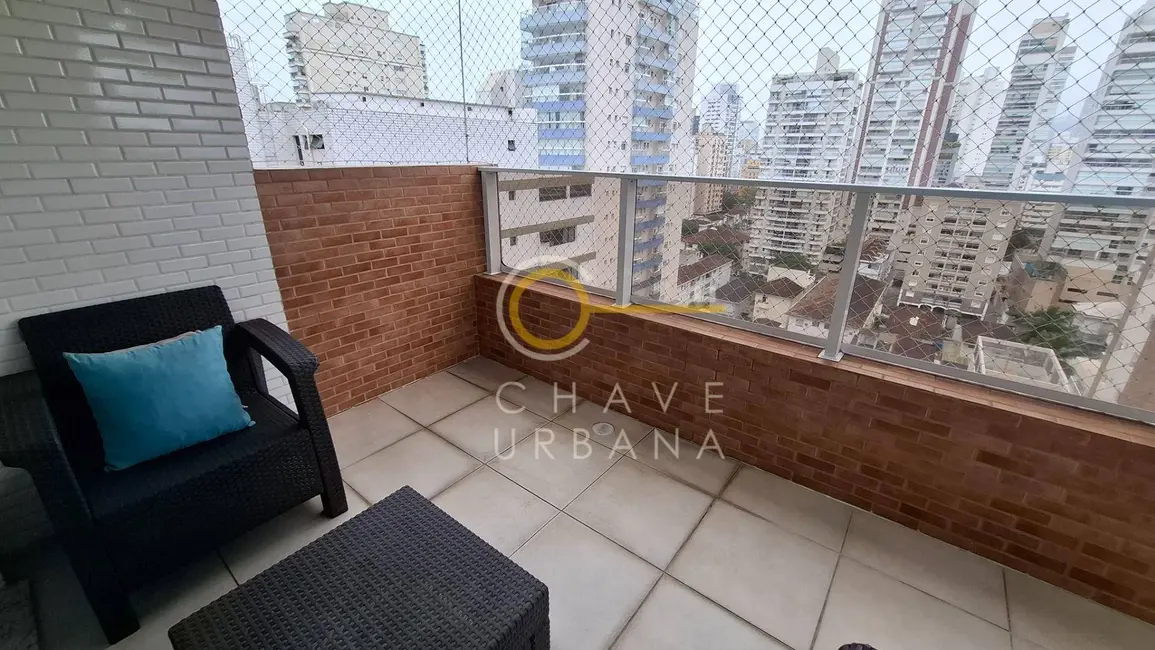 Foto 2 de Apartamento com 1 quarto para alugar, 47m2 em Boqueirão, Santos - SP