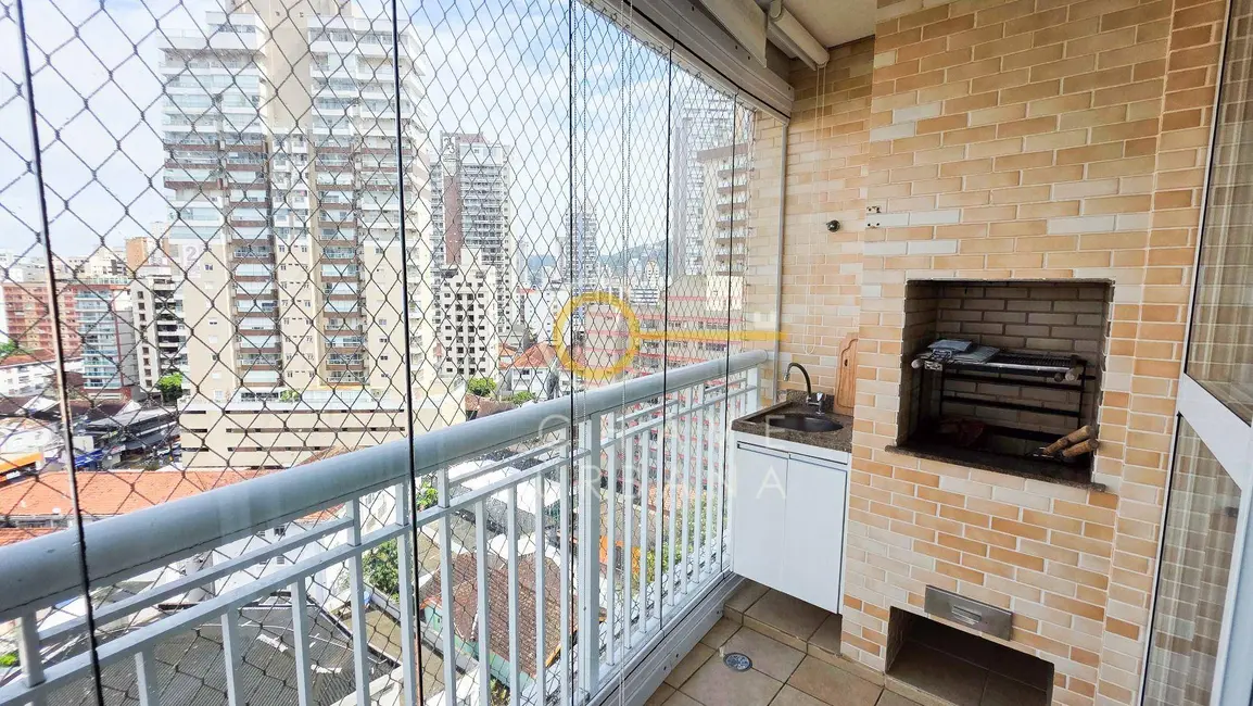 Foto 1 de Apartamento com 3 quartos à venda, 95m2 em Gonzaga, Santos - SP