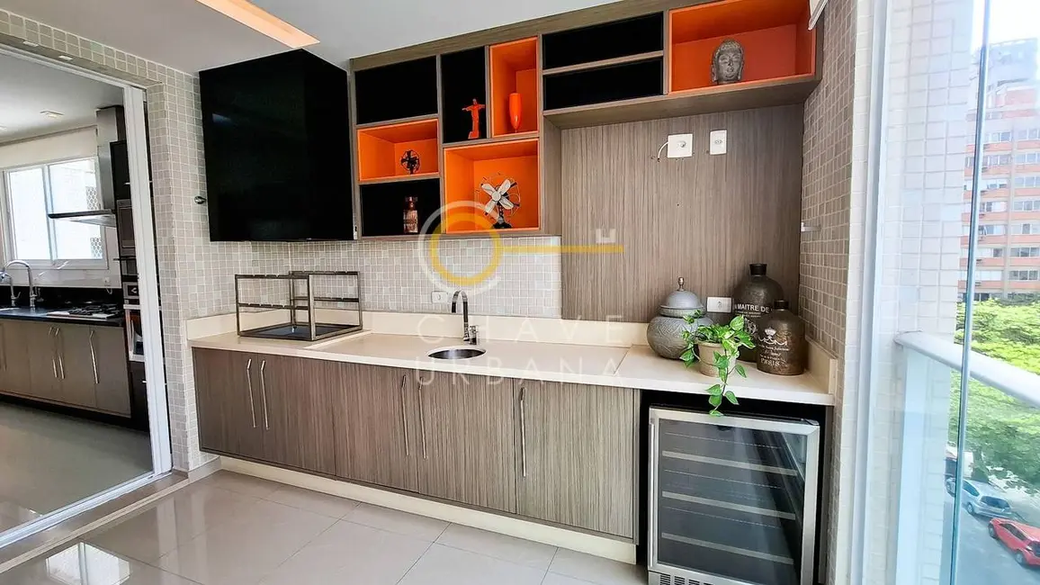 Foto 8 de Apartamento com 4 quartos à venda, 395m2 em Embaré, Santos - SP
