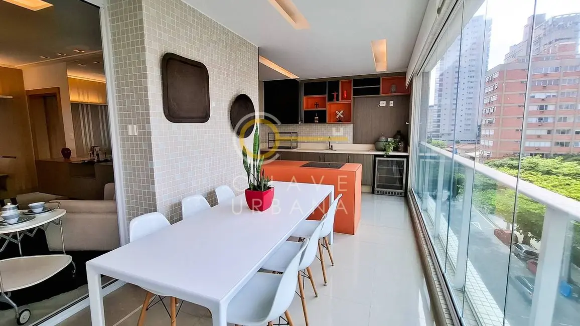 Foto 4 de Apartamento com 4 quartos à venda, 395m2 em Embaré, Santos - SP