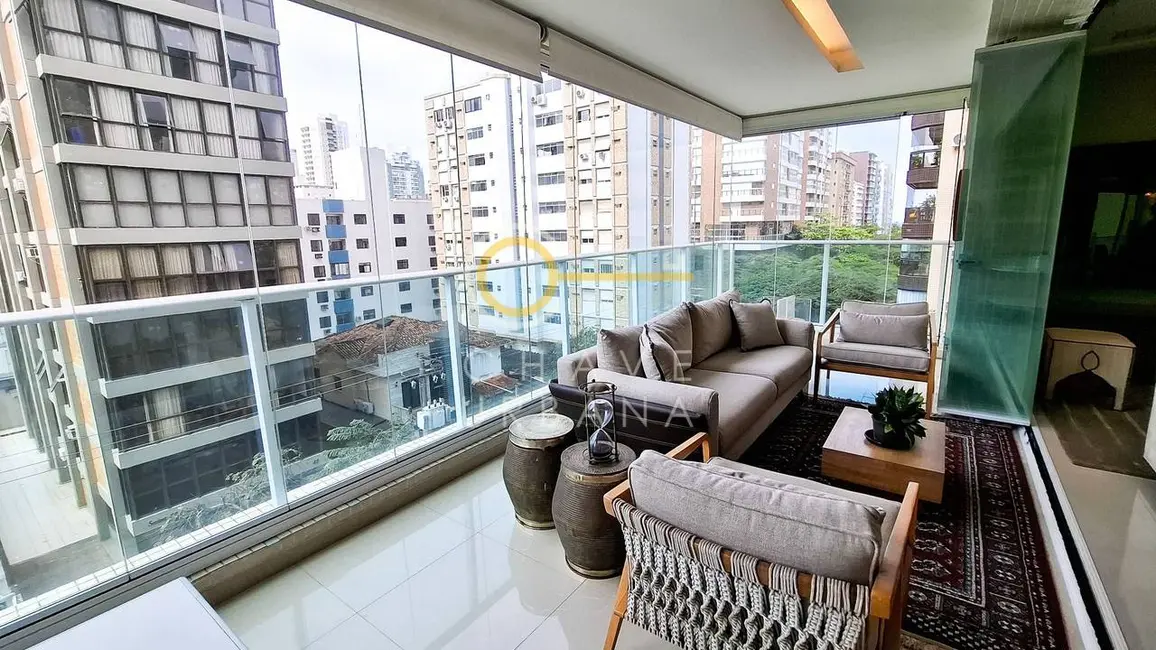 Foto 3 de Apartamento com 4 quartos à venda, 395m2 em Embaré, Santos - SP