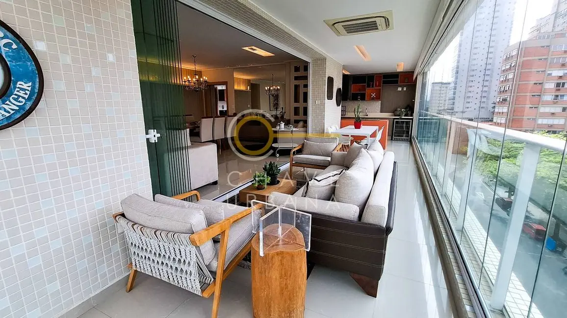 Foto 1 de Apartamento com 4 quartos à venda, 395m2 em Embaré, Santos - SP