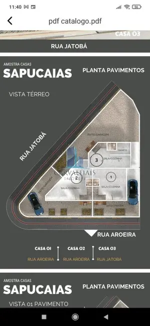 Foto 4 de Casa com 3 quartos à venda, 94m2 em Contagem - MG