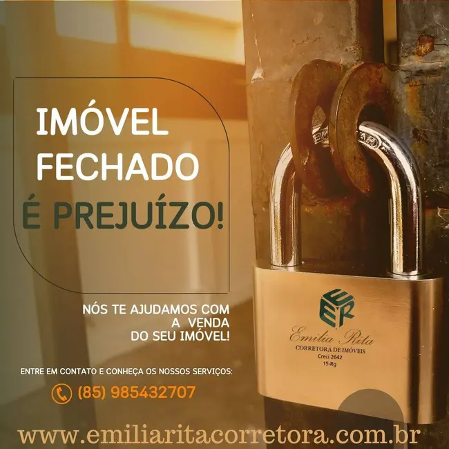 Foto 2 de Terreno / Lote à venda, 360m2 em Eusebio - CE