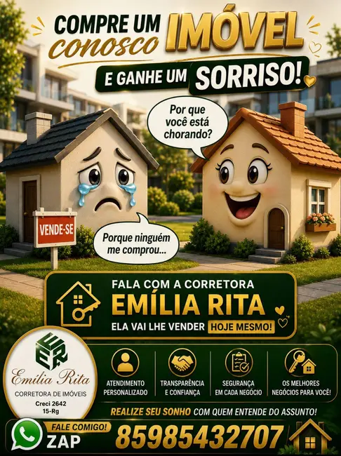 Foto 1 de Terreno / Lote à venda, 360m2 em Eusebio - CE