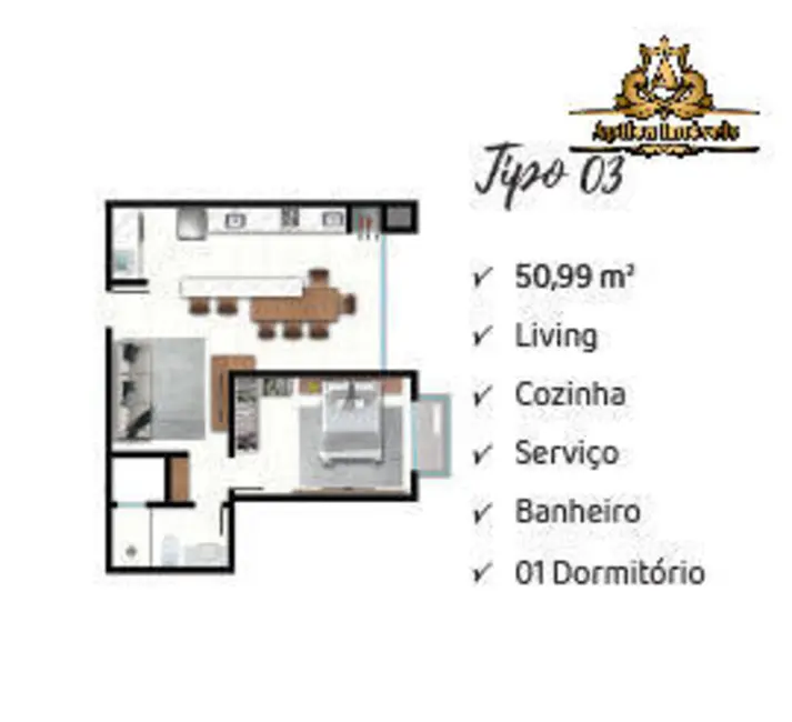 Foto 7 de Apartamento com 2 quartos à venda, 75m2 em Meia Praia, Navegantes - SC