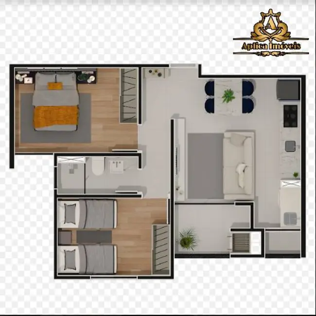 Foto 7 de Apartamento com 2 quartos à venda, 56m2 em Gravatá, Navegantes - SC