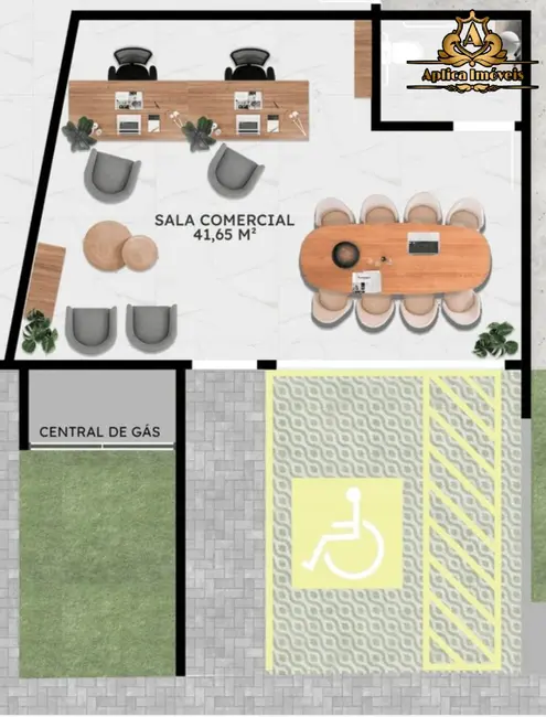 Foto 2 de Sala Comercial à venda, 42m2 em Gravatá, Navegantes - SC