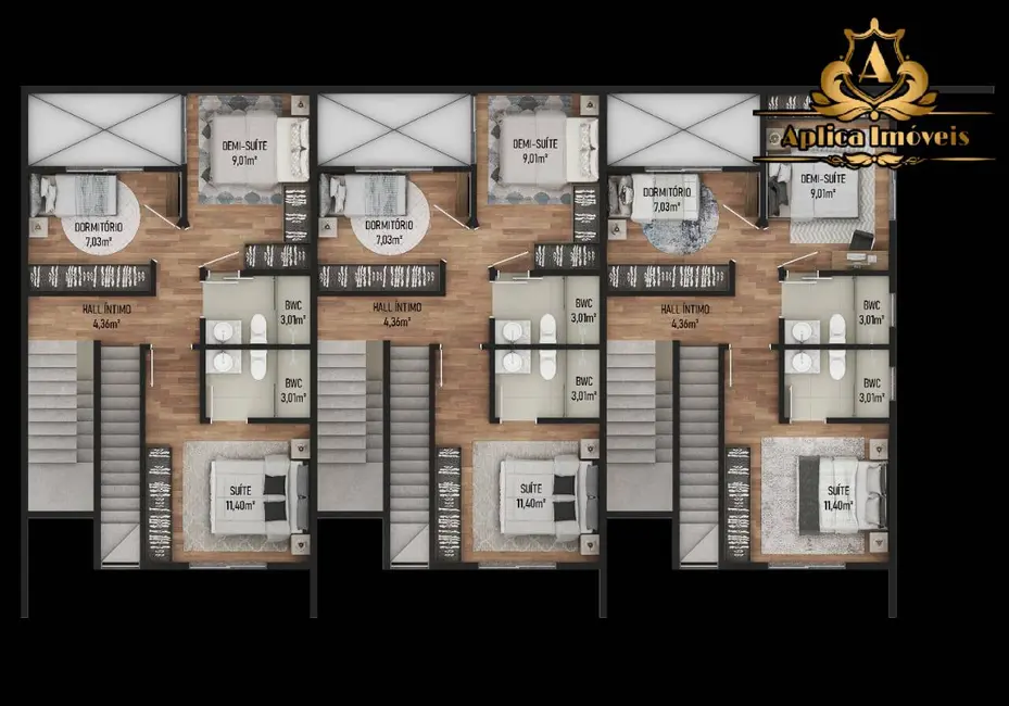 Foto 9 de Casa com 3 quartos à venda, 120m2 em Centro, Navegantes - SC