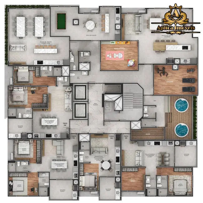 Foto 6 de Apartamento com 2 quartos à venda, 84m2 em Meia Praia, Navegantes - SC