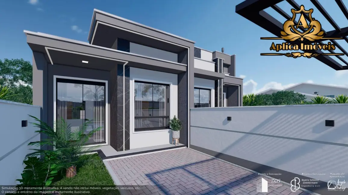 Casa com 2 quartos à venda, 55m2 em Meia Praia, Navegantes - SC - imagem 1 Foto 1 de Casa com 2 quartos à venda, 55m2 em Meia Praia, Navegantes - SC