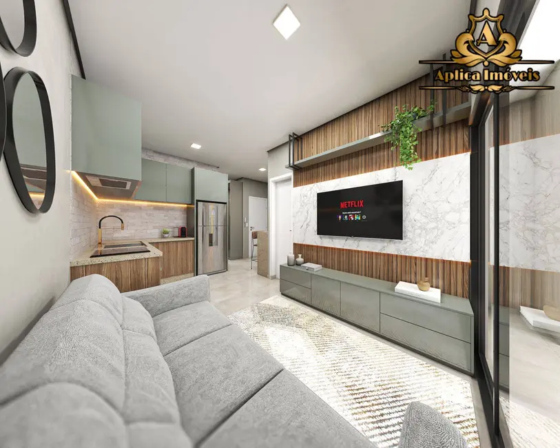 Foto 4 de Apartamento com 1 quarto à venda, 27m2 em Centro, Navegantes - SC