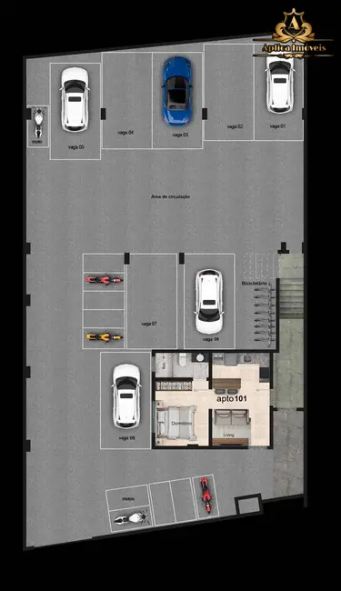 Foto 5 de Apartamento com 1 quarto à venda, 27m2 em Centro, Navegantes - SC