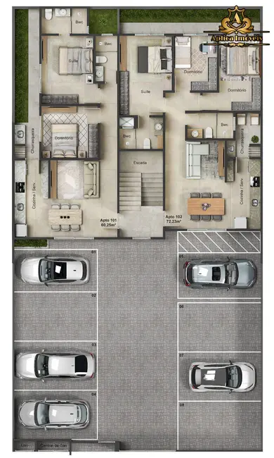 Foto 7 de Apartamento com 2 quartos à venda, 68m2 em Centro, Navegantes - SC