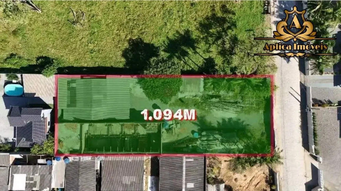 Foto 2 de Terreno / Lote à venda, 1094m2 em Machados, Navegantes - SC