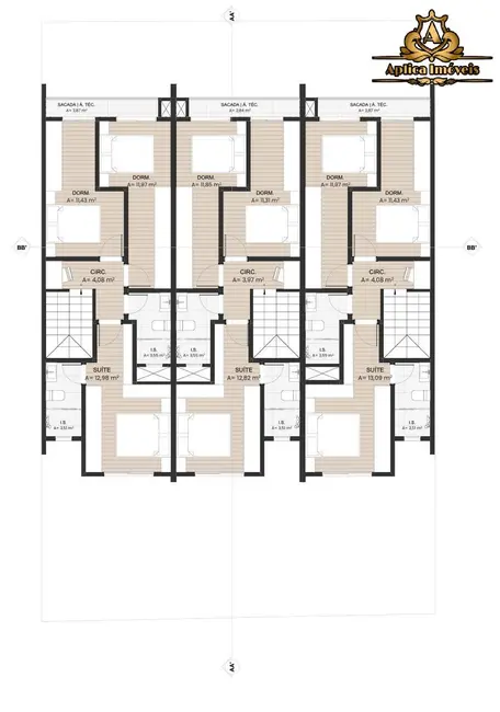 Foto 4 de Casa com 3 quartos à venda, 117m2 em Meia Praia, Navegantes - SC