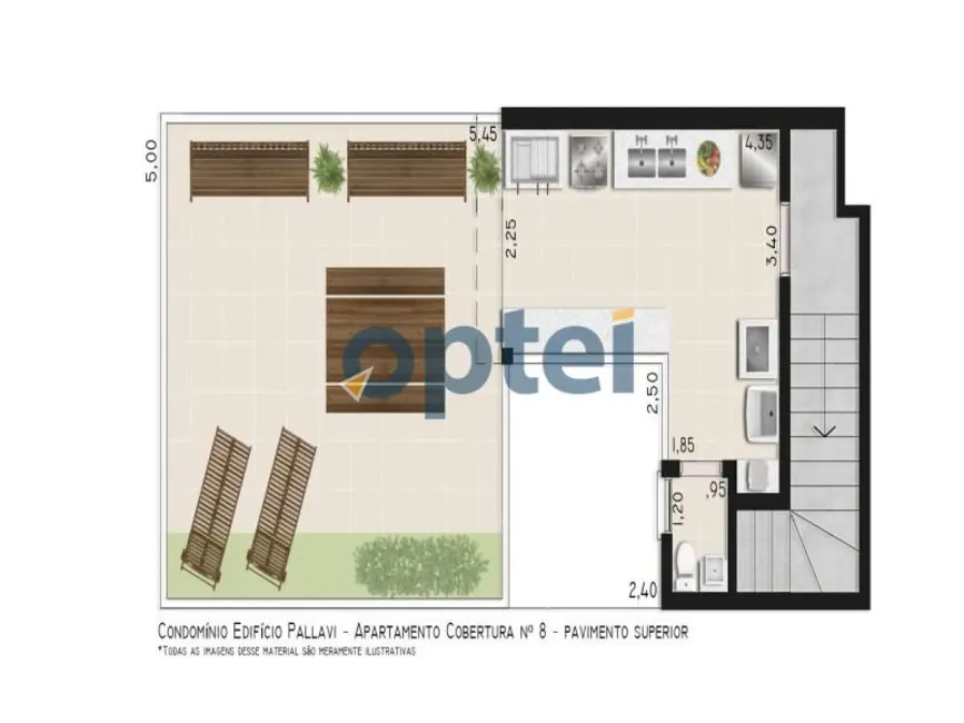 Foto 9 de Apartamento com 2 quartos à venda, 93m2 em Vila Scarpelli, Santo Andre - SP