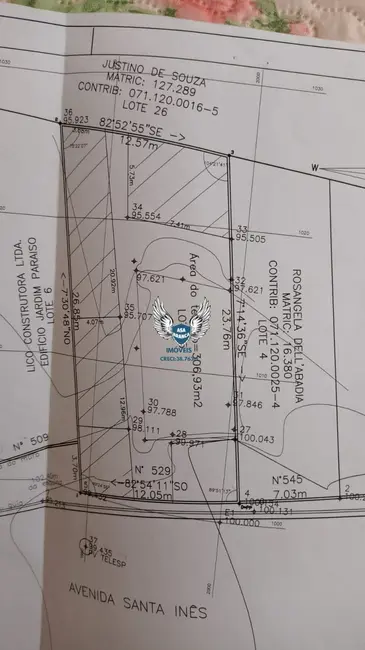 Foto 7 de Terreno / Lote à venda, 307m2 em Parque Mandaqui, São Paulo - SP