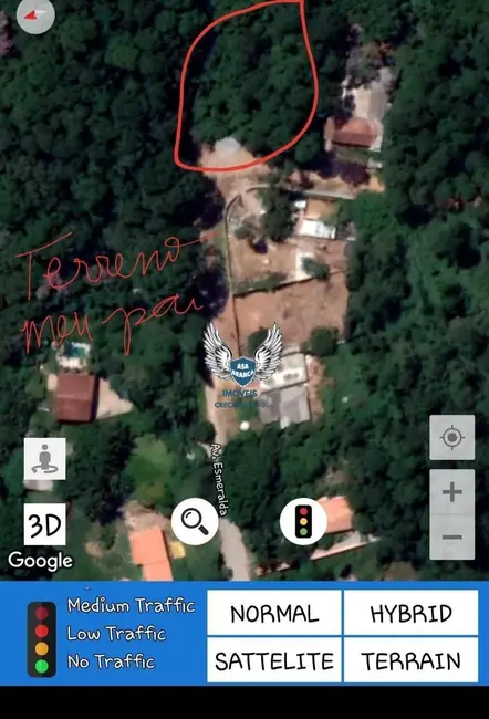 Foto 2 de Terreno / Lote à venda, 693m2 em Mairipora - SP
