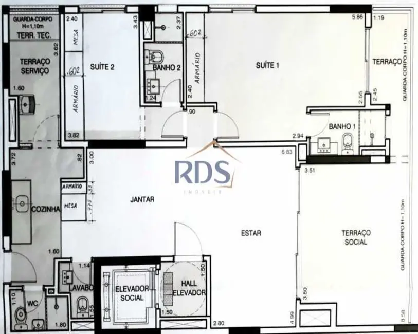 Apartamento com 2 quartos à venda, 115m2 em Indianópolis, São Paulo - SP - imagem 3 Foto 3 de Apartamento com 2 quartos à venda, 115m2 em Indianópolis, São Paulo - SP