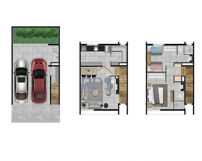 Foto 1 de Casa de Condomínio com 3 quartos à venda, 134m2 em Cidade Monções, São Paulo - SP