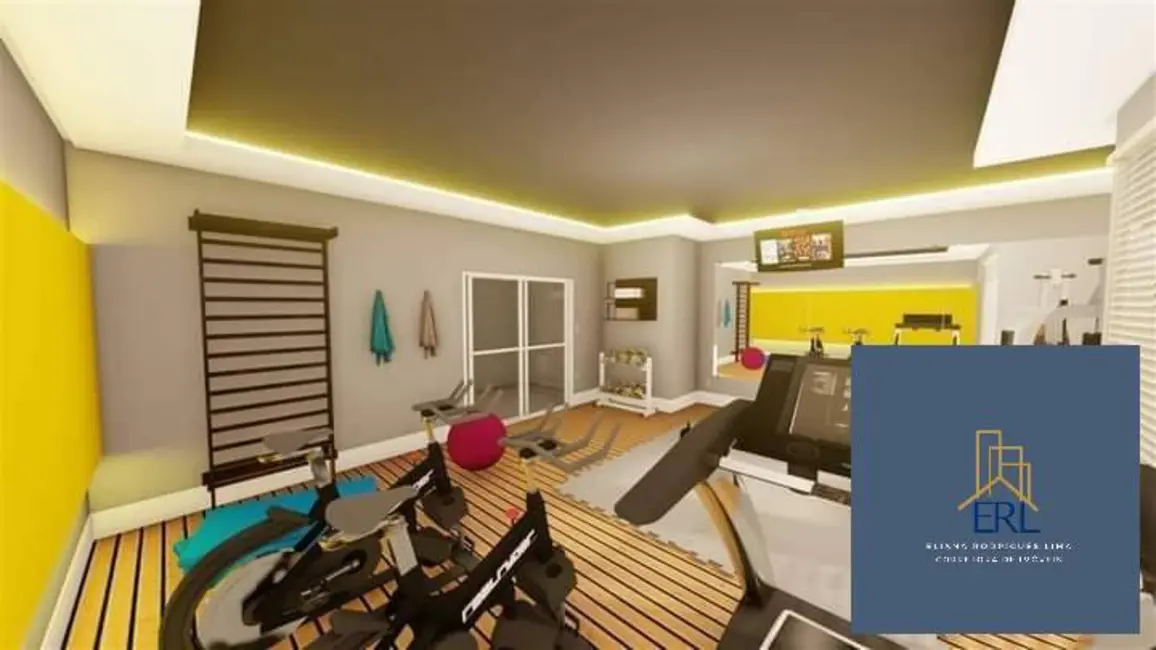 Foto 6 de Apartamento com 1 quarto à venda, 56m2 em Caiçara, Praia Grande - SP