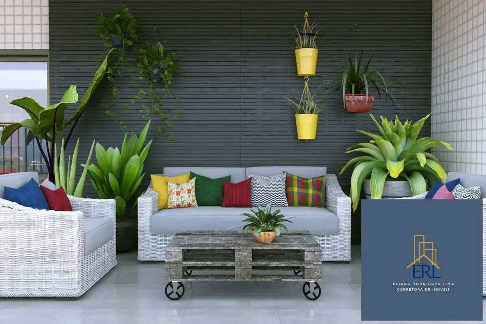 Foto 2 de Apartamento com 2 quartos à venda, 72m2 em Canto do Forte, Praia Grande - SP