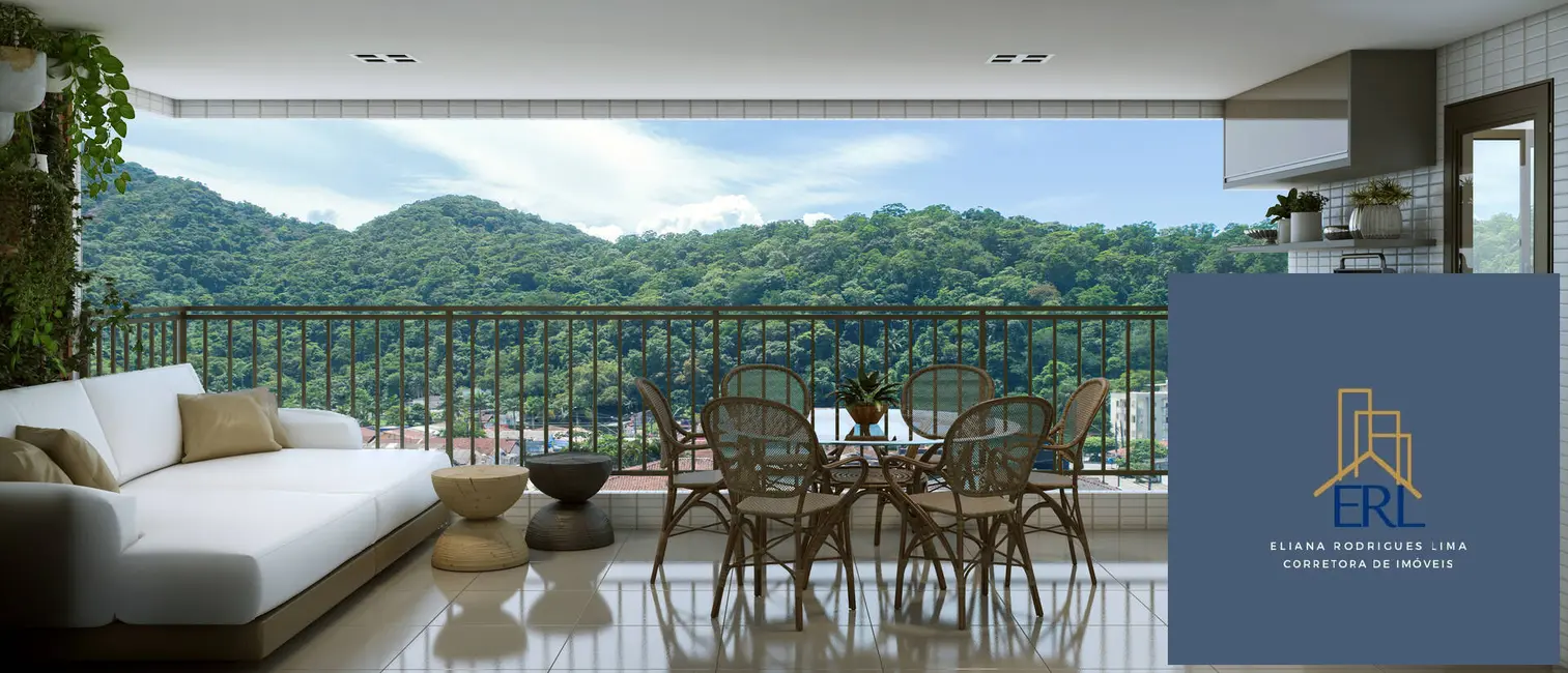 Foto 1 de Apartamento com 2 quartos à venda, 72m2 em Canto do Forte, Praia Grande - SP